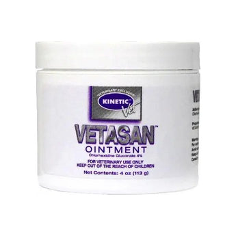 Vetasan Animal Topical Antiseptic Ointment for Wound & Fungus for Dog Cat Horse Kinetic Vet