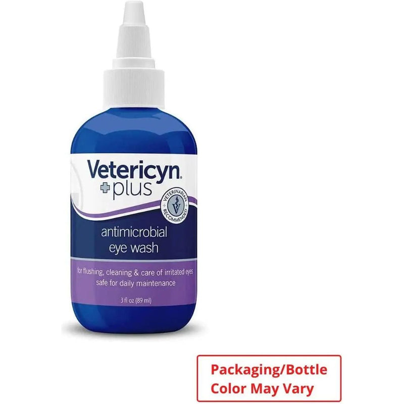 Vetericyn Plus Eye Wash All Animal Dog Cat Eye Infections & Cleanser 3 oz. Vetericyn