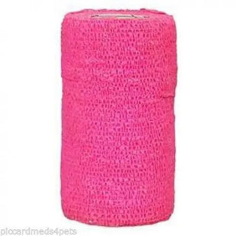 Wrap-It-Up 4" Self Cohesive Flexible Bandages Pets Animals & Humans Singles Piccardmeds4pets.com