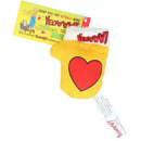 Yeowww! Holiday Catnip Kitten Mittens Cat Toy Yellow Heart Yeowww!