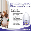 ZYMOX Anti-Itch Shampoo for Dogs and Cats 1 Gallon, Made in USA ZYMOX