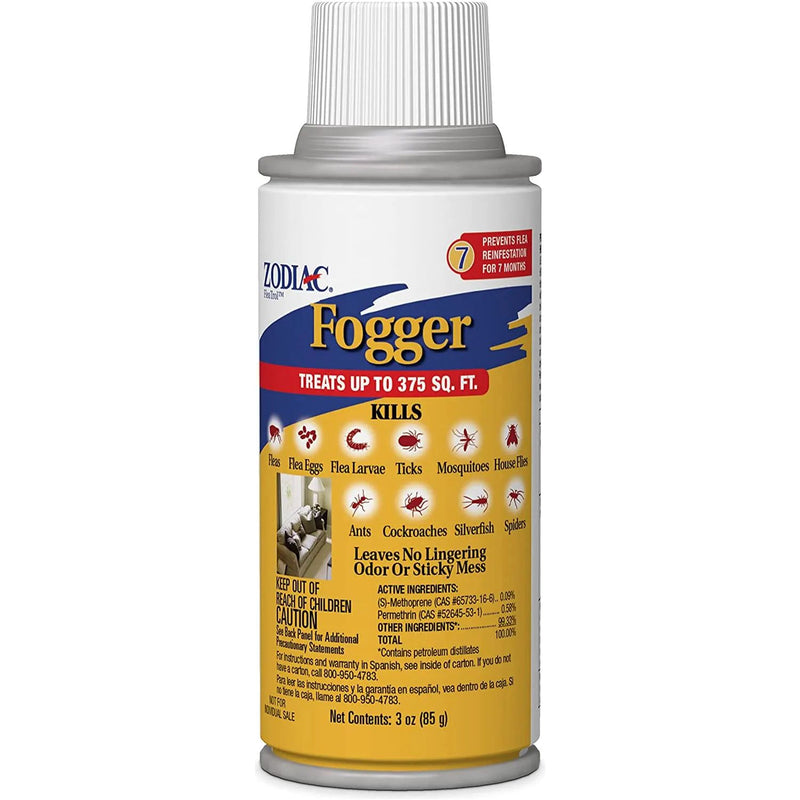 Zodiac Flea & Tick Insects Room Fogger 3 oz. 3-Pack Zodiac