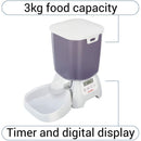 Cat Mate C3000 Automatic Dry Food Feeder for Cats & Small Dogs Closer Pets