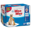 Four Paws Wee-Wee Pads 50 Pack White 22" x 23" x 0.1" Four Paws