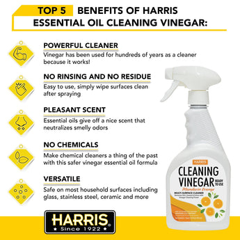 Harris Cleaning Vinegar, Mandarin Orange 32 Fl. Oz. Harris