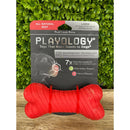 Playology Dual Layer Bone Dog Toy All-Natural Beef Scent, Large PLAYOLOGY